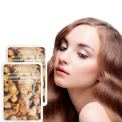 Coconut Oil Deep Volume Ginger Treatment Moisturizing Repair Hair Mask