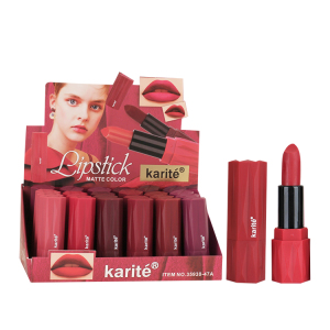 Custom Private Label Beauty Cosmetic Packaging Best Dark Red Mate Lipstick
