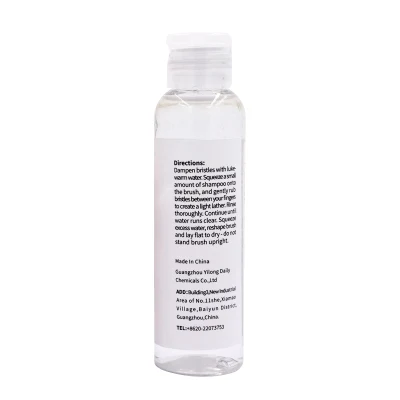 Customized 100% Natural Liquid Cleaner Liquid Makeup Brush Shampoo