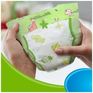 Economic adult clothlike backsheet baby diaper printed in Turkey