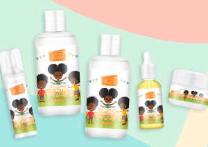 Everythingblack Sultfate Free Kids Organic Hair Products ,Moisturize And Nourish Curly Hair Care For Kids