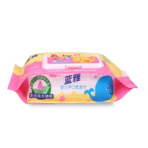 Factory Direct Sales Disposable Body Organic Custom Logo hand cleansing Baby Cleaning Wet Wipe Wet Tissue towelette