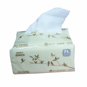factory price small pack virgin wood pulp facial tissue