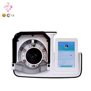 Guangzhou beauty Magic mirror system skin detection tablet computer 3D portable facial skin analyzer