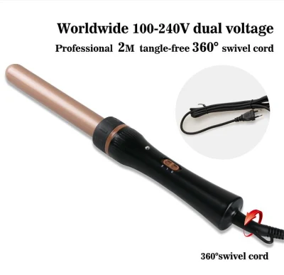 Hair Styling Tools 5 in 1 Interchangeable Curling Iron 3 Barrel Waver Wand Rotating Ceramic Hair