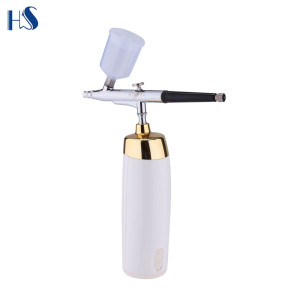 haosheng Patent home use professional portable cordless makeup airbrush