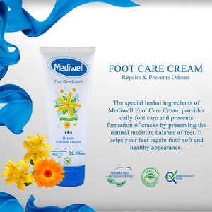 Herbal Ingredient Paraben Free Foot peel for cracks dry skin Natural Herbal Foot Care Cream