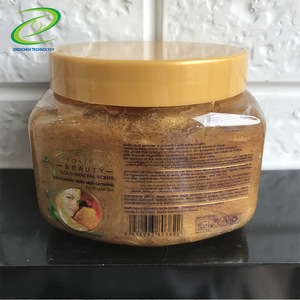 High quality 24K Gold Dead Skin Remover Face Body Scrub