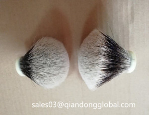 High Quality Manchurian Two Band Badger Hair Knot High Mountain White Badger Shaving Brush Knot