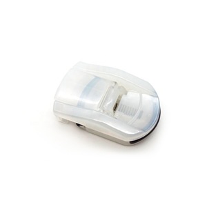 Hot Sale Makeup Tools White Plastic Travel Portable Mini Eyelash Curler