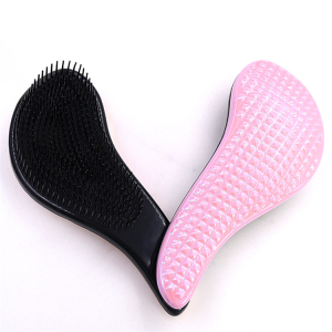 Hot Selling Flash Magic Handle Bling TT Hair Brush Tangled Comb Shower Beautiful Tool Hair Extension Brush