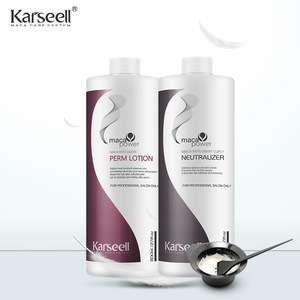 KARSEELL straighten hair ion perm lotion best permanent hair rebonding cream