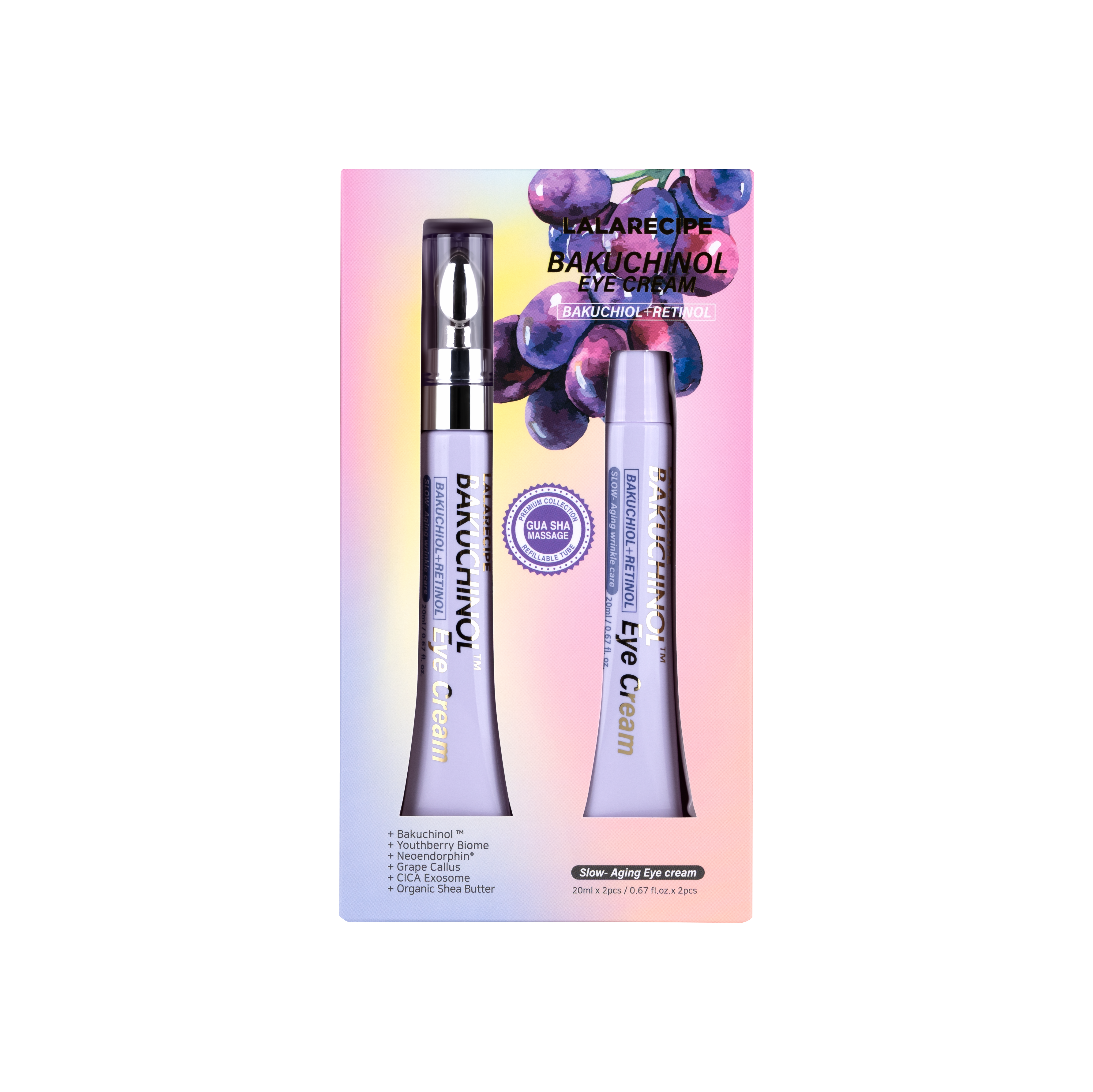 [LALARECIPE] Bakuchinol Eye Cream