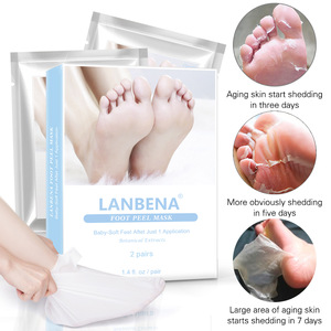 LANBENA Natural Foot Exfoliator Peel Mask for foot care