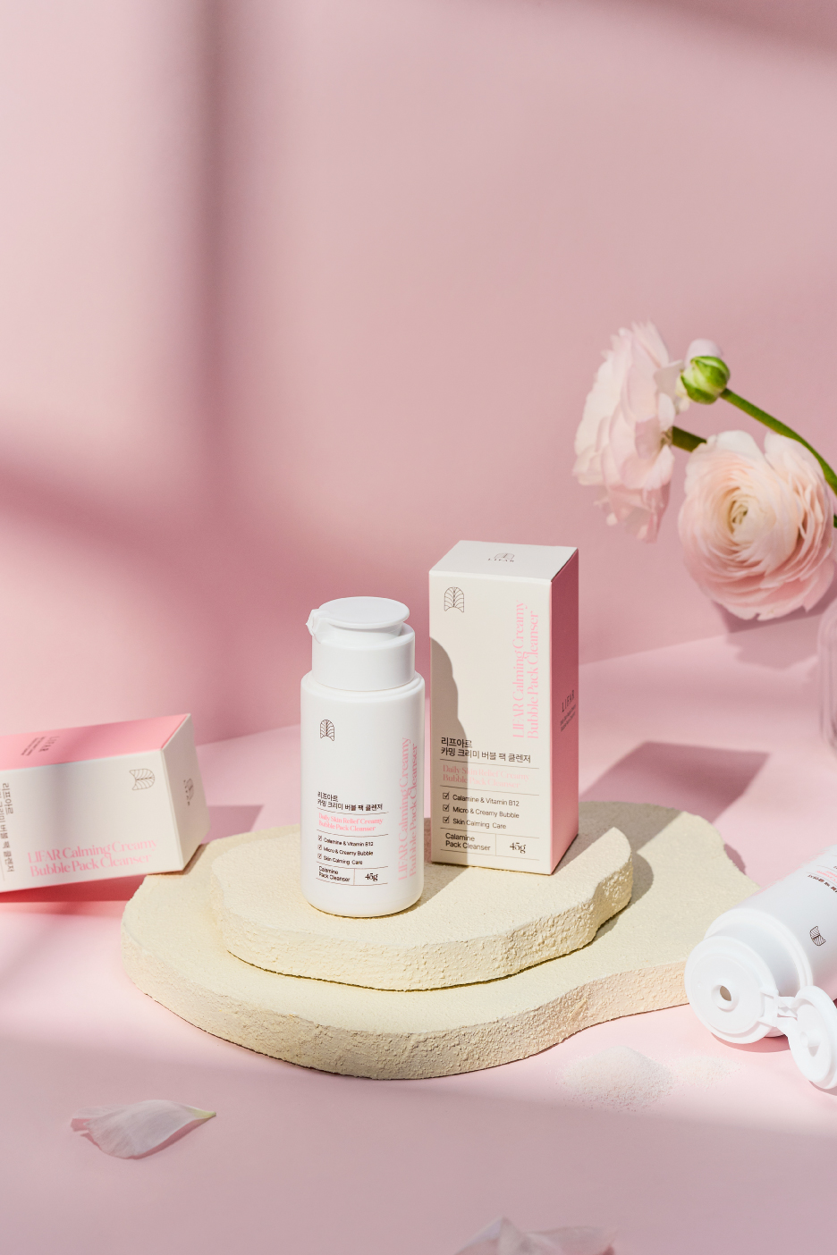LIFAR CALMING CREAMY BUBBLE PACK CLEANSER