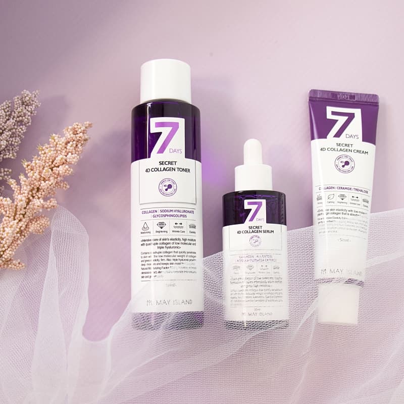 [MAY ISLAND] 7DAYS SECRET 4D COLLAGEN TONER 155ml