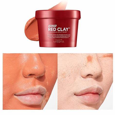 MISSHA AMAZON_RED_CLAY™_PORE_MASK