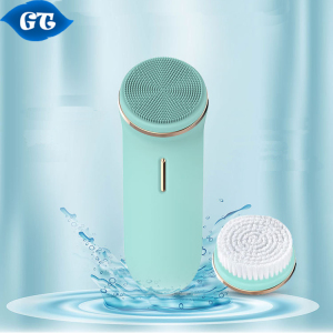Multifunctional  Sonic Silicone Facial Cleansing Brush Manufacturers dual action facial cleansing brush