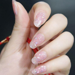 New Arrived Nail Art 12 Styles for a Set Star Heart Flower Pearl Shapes White Color Glitter Sequin for Wholesale