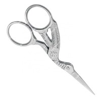 New High Quality Stainless Steel Fancy Stork Embroidery Scissors By Farhan Products & Co