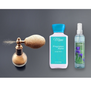 OEM high quality body spray shimmer body mist for gift set