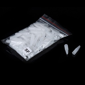 Plastic tattoo needle cap permanent makeup needle tips for tattoo machine