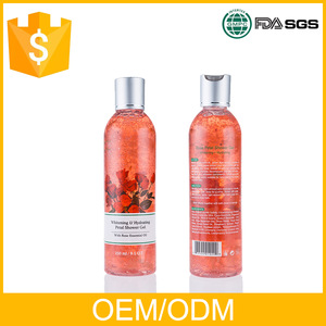 rose scent shower gel