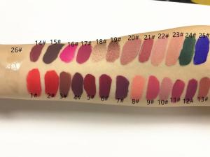 soft colors custom oem waterproof Vitamin E lip stick makeup cosmetics liquid private label matte organic lipstick