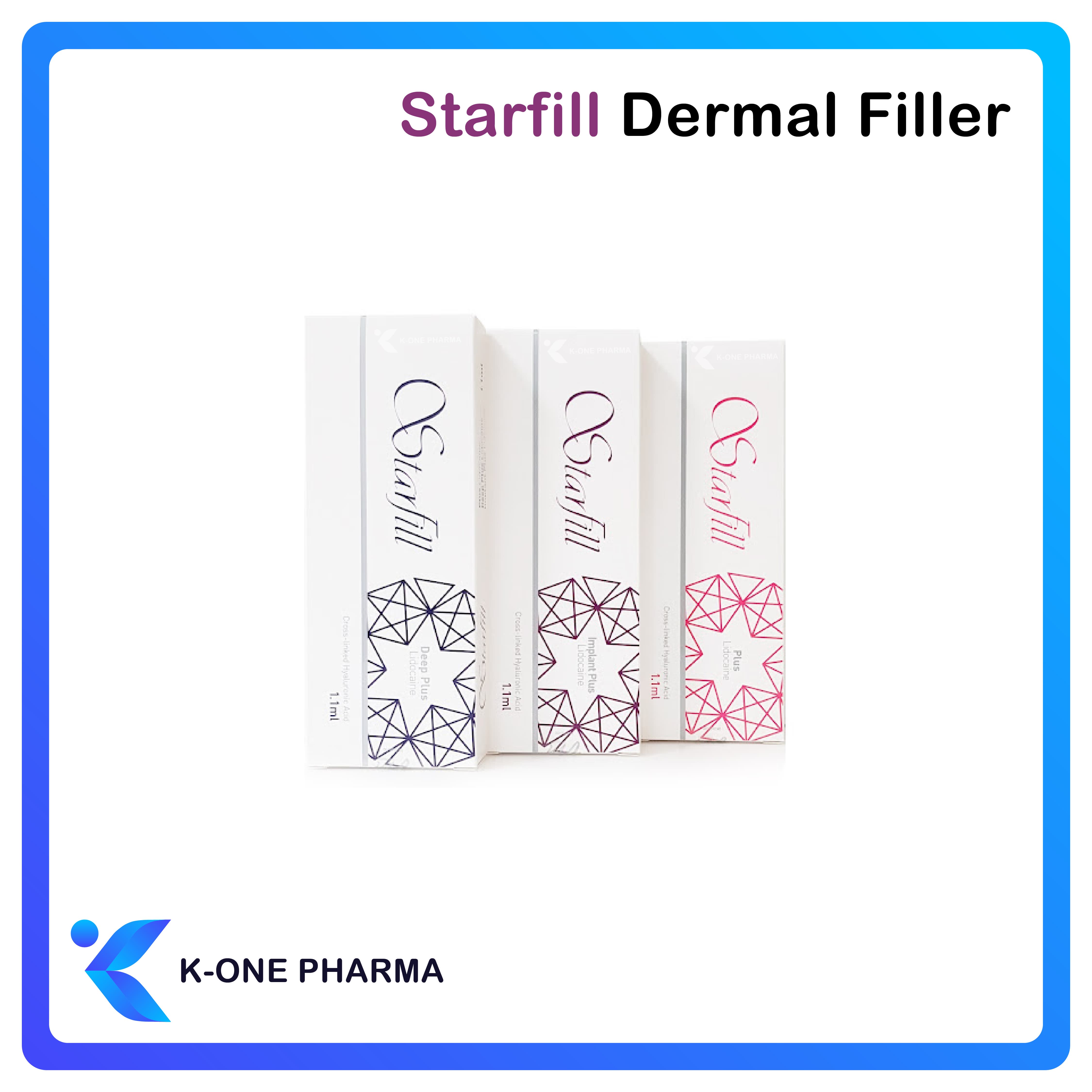STARFILL Dermal Filler Deep Hydrating and Smoothing Skin Tightening Pores Anti-aging Reduce Wrinkles