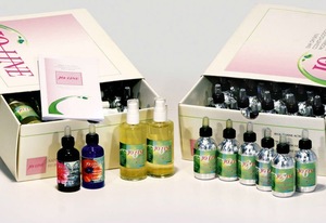 The Italian skin care: olive oil organic cosmetics for special skin care set