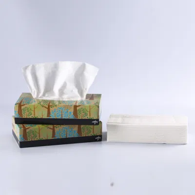 V-Fold Box Facial Tissue 210*200mm for Home and Hotel