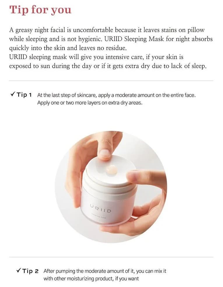 Vegan Neroli Sleeping Mask