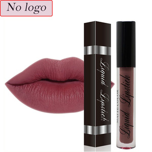 Waterproof long lasting kissproof fashional color private label unlabeled matte liquid lipstick