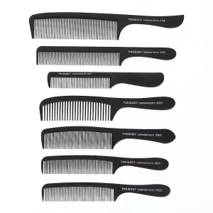 Wholesale Daily Used Personalized Plastic Hair Trim Comb With Custom Logo