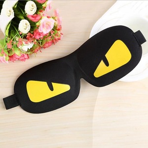 Wholesale fashion custom travel rest nap eye shade cover blindfold eye patch ventilate sleeping eye mask