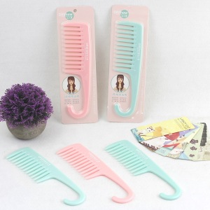 Wholesale Hair Care Tools Home Comb  Women Girl Plastic Comb Beauty Comb