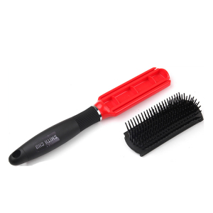 Wholesale salon barbershop plastic detachable 9 row personalized styling comb denman hair brush