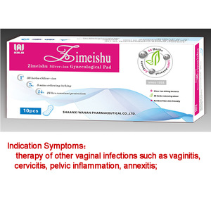 zimeishu sliver-ion vagina itching Gynecological Pad inflammation panty liner