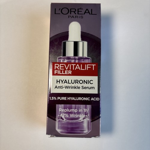 L'Oreal Revitalift Filler Hyaluronic Acid Anti Wrinkle Serum 30ml - NEW BOXED