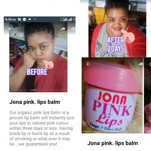 Jona Natural Pink lips balm