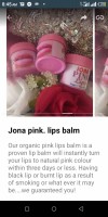 Jona Natural Pink lips balm