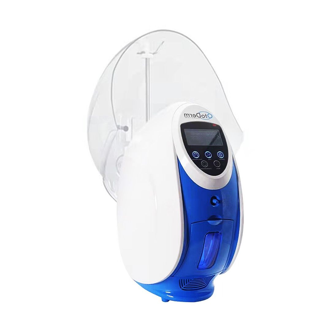 Hot Sale Korea O2toderm Oxygen Dome Facial Therapy High-Concentrated O2toderm Oxygen Facial Mask Machine for Spa