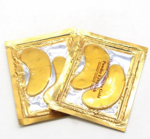 Best moisturizing and Whitening For Anti Aging Anti Wrinkle 24k Gold Crystal Collagen Eye Pad Mask