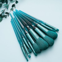10PCS Crystal Diamond Makeup Brush Set with Premium Synthetic Bristles for Wholesale