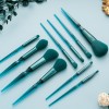 10PCS Crystal Diamond Makeup Brush Set with Premium Synthetic Bristles for Wholesale