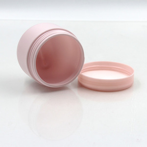 150ml 150 ml HDPE skin care cream packaging plastic pink cosmetic jar