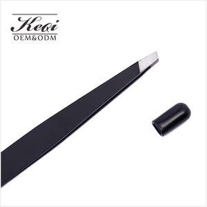 2018 Wholesale private label eyebrow tweezers in bulk