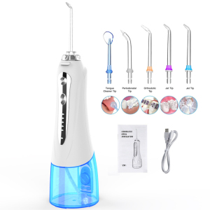 2021 Amazon Best Dental Oral Irrigator Cordless Water Flosser with 300ml Factory Supply rechargeable design china factories