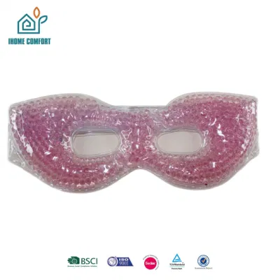 2023 Soft Fabric Cold Compress Gel Eye Mask with Customized Logo