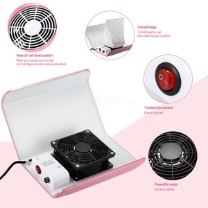 2700RPM Electric manicure table vacuum and nail salon furniture for wholesale nail supplies